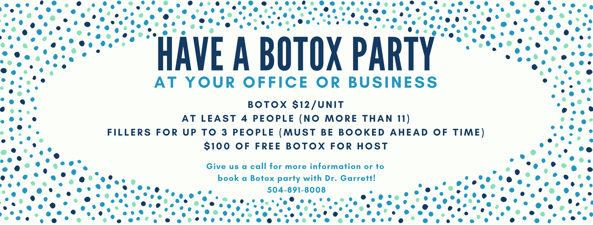 Botox party Website